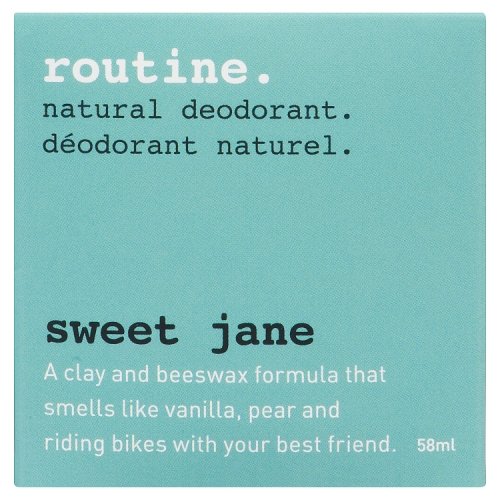 routine. - Natural Deodorant Sweet Jane