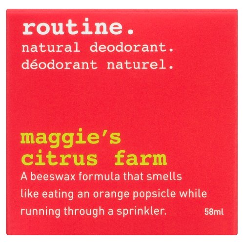 routine. - Natural Deodorant Maggie's Citrus Farm