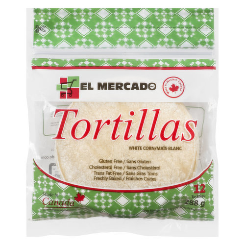 El Mercado - White Corn Tortilla