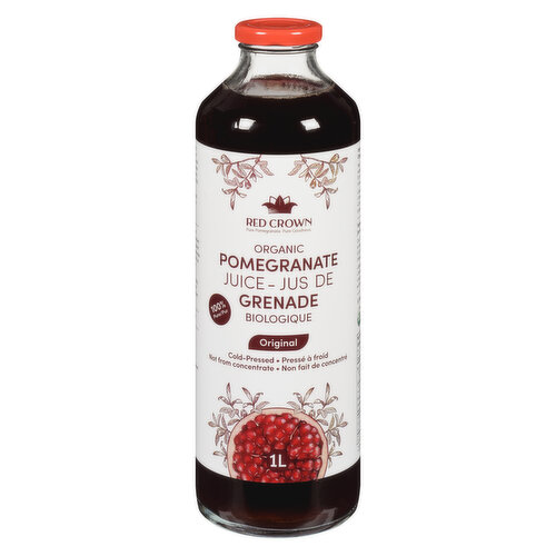 Red Crown - Organic Pomegranate Juice