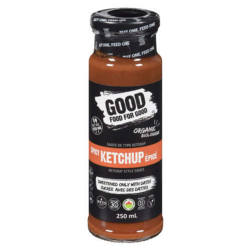Good Food For Good - Spicy Ketchup Organic