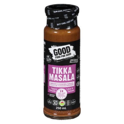 Good Food For Good - Sauce Tikka Masala Organic