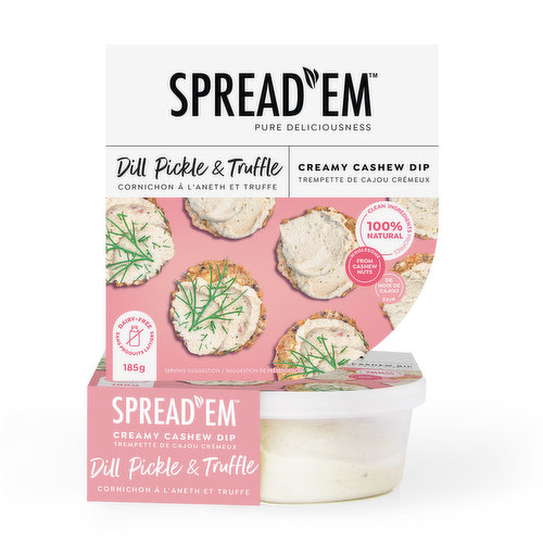 Spread'em Kitchen - Creamy Cashew Dip Dill & Truffle
