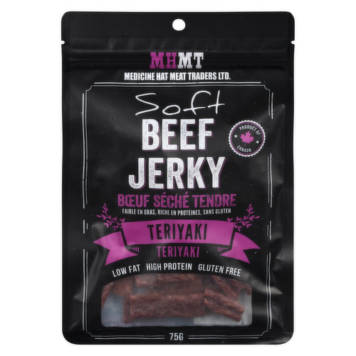 Medicine Hat Meat Traders - Soft Beef Jerky - Teriyaki