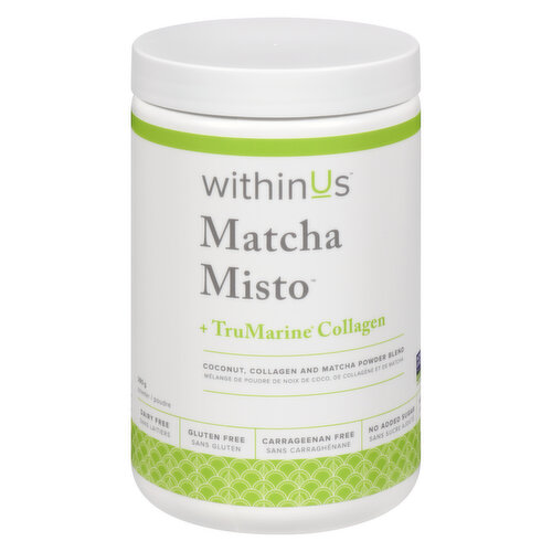 Withinus - Matcha Misto + TruMarine Collagen