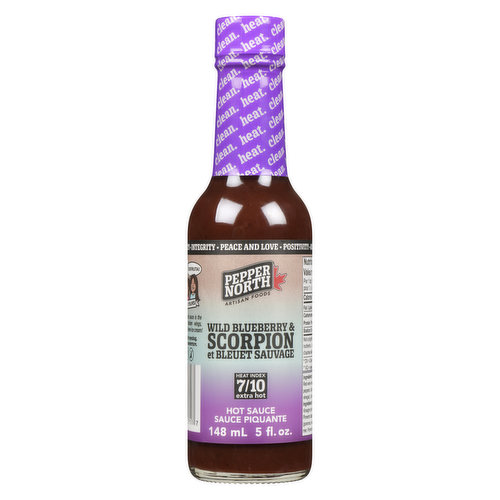 Pepper North Artisan Foods - Hot Sauce - Blueberry Plague