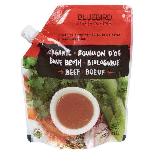 Bluebird Provisions - Organic Bone Broth - Beef