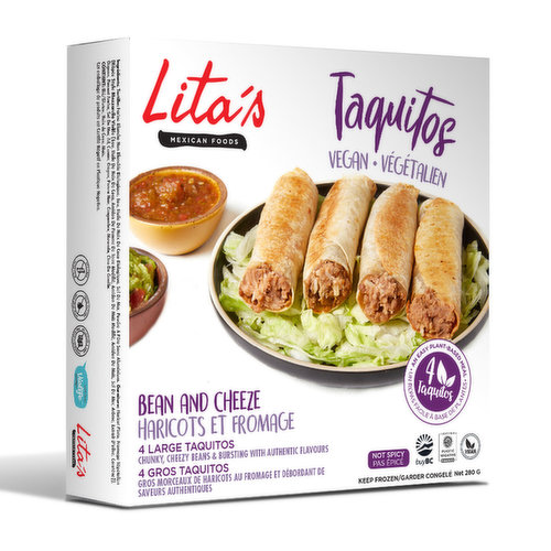 Litas - Vegan Taquitos Bean & Cheeze