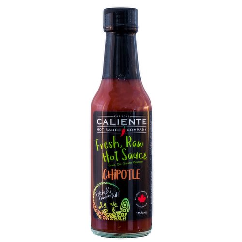 This version of their hot sauce encompasses all the original flavour and depth of the habanero sauce and adds the rich smokiness of chipotle peppers.