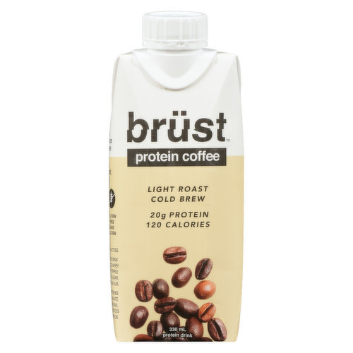 brust - Cold Brew Protein Coffee Light