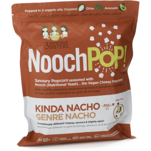 Nooch Pop! - Popcorn - Kinda Nacho
