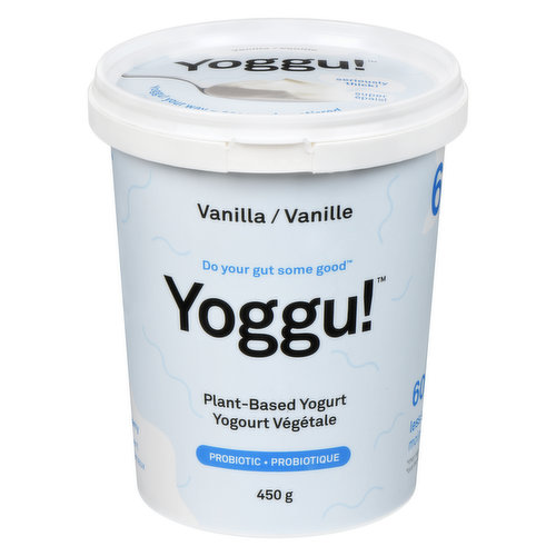 Yoggu - Plant Based Yogurt Cultured Coconut Vanilla