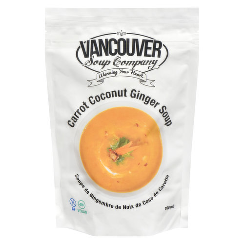 Vancouver Soup Co. - Carrot Coconut Ginger Soup