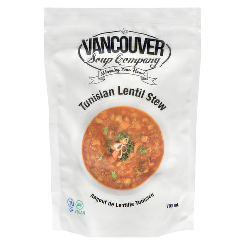 Vancouver Soup Co. - Tunisian Lentil Stew