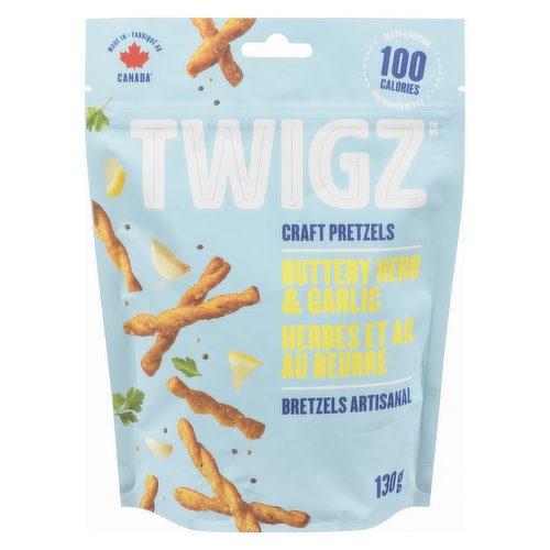 Twigz - Pretzels Buttery Herb & Garlic
