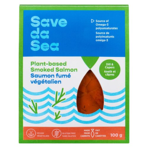 Save Da Sea - Plant-based Smoked Salmon with Dill & Capers