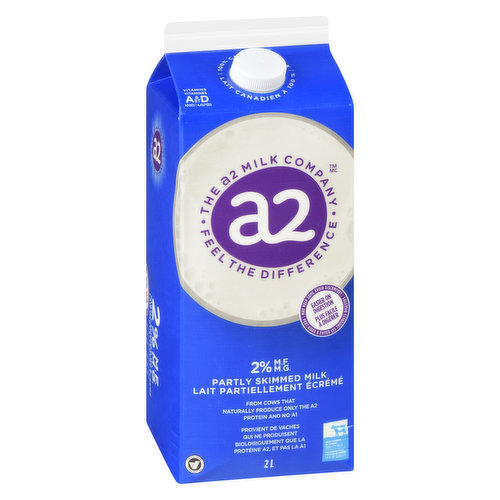 A2 - Partly Skimmed Milk 2% M.F.