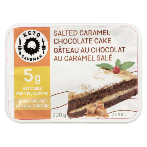 Caveman - Chocolate Salty Caramel Cake 2 Pack