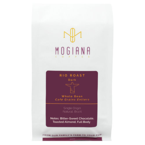 Mogiana Coffee - Rio Roast Whole Bean Coffee