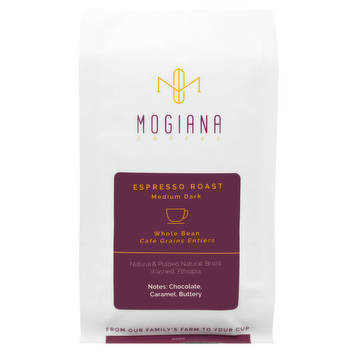 Mogiana Coffee - Espresso Roast Whole Bean Coffee