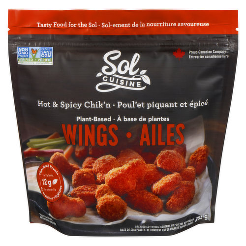 Sol Cuisine - Chik'n Wings Hot & Spicy