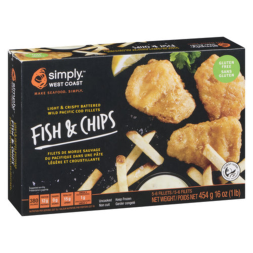 simply WEST COAST - Fish & Chips - Choices Markets