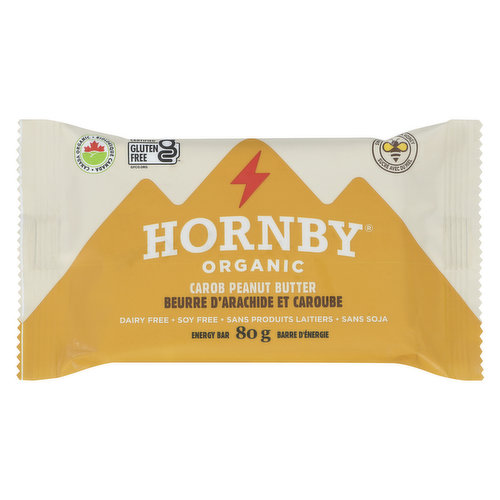 Hornby Organic - Energy Bar, Carob Peanut Butter