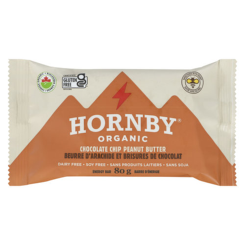 Hornby - Protein Bar - Organic Chocolate Chip Peanut Butter