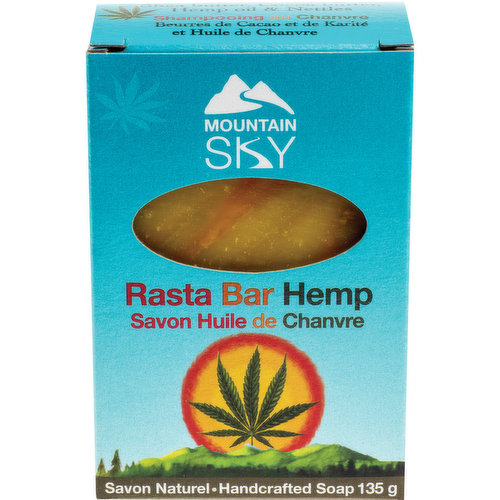 Mountain Sky - Soap Hemp Rasta Bar