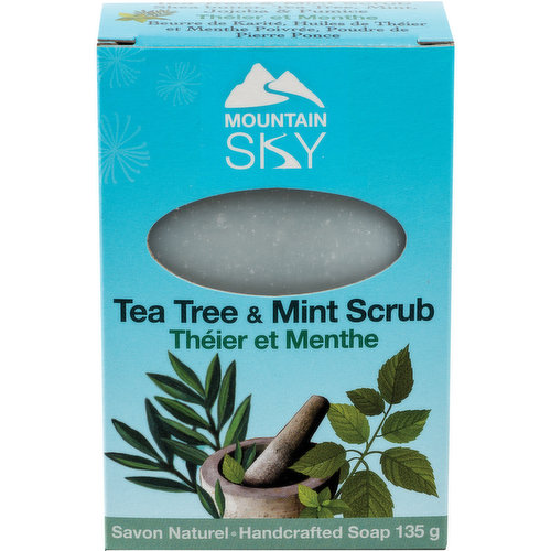 Mountain Sky - Soap Tea Tree & Mint Scrub