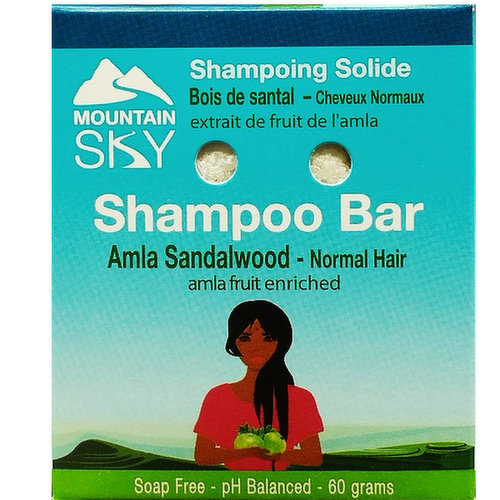 Mountain Sky - Shampoo Bar Sandalwood