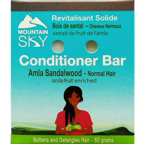 Mountain Sky - Conditioner Bar Sandalwood