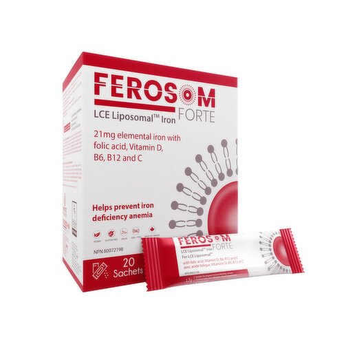 Ferosom Forte - Iron Supp Sachets