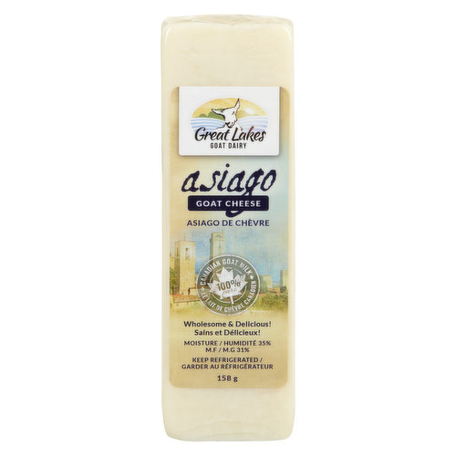 Great Lakes Goat Dairy - Goat Cheese - Asiago