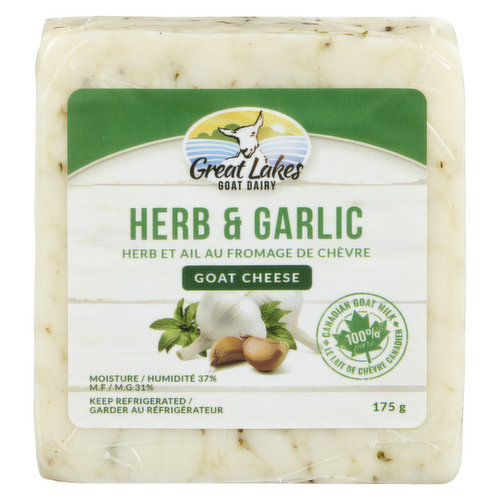 Great Lakes Goat - Herb & Garlic Goat Cheese