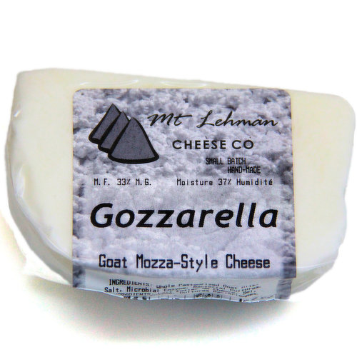 Mt Lehman Cheese - Gozzarella Goat Cheese