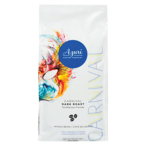 Azuri Coffee - Carnival Dark Roast Whole Bean