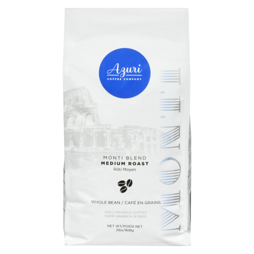 Azuri Coffee - Monti Blend Medium Roast Whole Bean