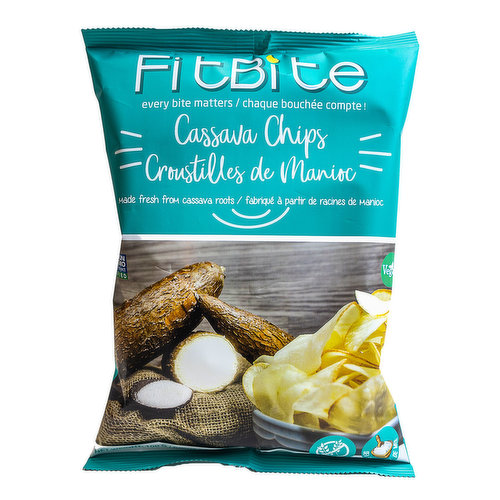 FitBite - Sea Salt Cassava Chips