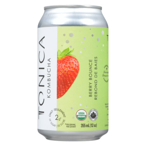 Tonica - Kombucha Berry Bounce Organic