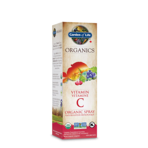 Garden of Life - Mykind Organics Cherry Tangerine Vitamin C Spray