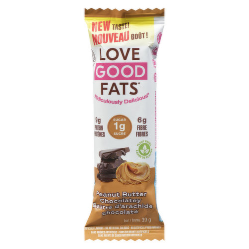 Love Good Fats - LGF Peanut Butter Chocltey Snack Bar