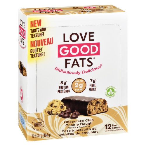 Love Good Fats - Bar Chocolate Chip Cookie Dough