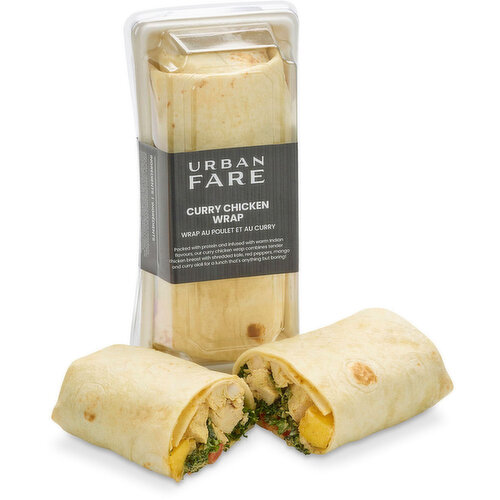 Upmeals - Upmeals Curry Chicken Wrap