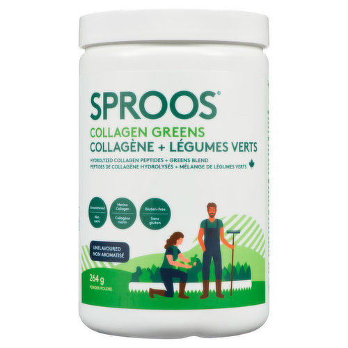 Sproos - Collagen Greens Unflavored