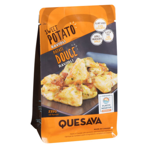 Quesava - Vegan Sweet Potato Ravioli