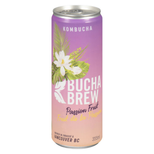 Bucha Brew - Passion Fruit Kombucha