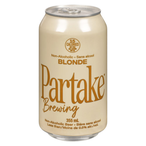 Partake Brewing - Blonde Non Alcoholic