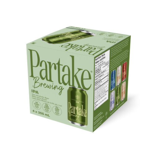 Partake Brewing - IPA Non Alcoholic Beer