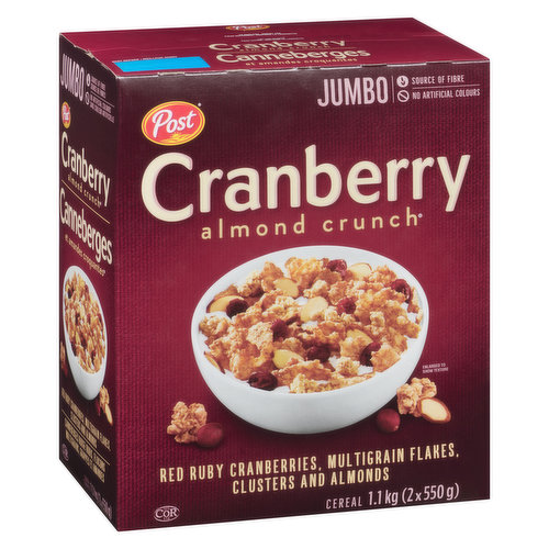 Post - Cranberry Almond Crunch Cereal
